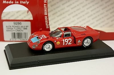 Schaalmodel 1:43 Alfa Romeo 33.2 SP #192 Targa Florio 1968 Best