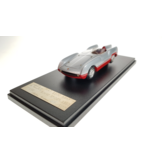 Schaalmodel 1:43 Fiat 1100 Abarth Boano Corsa Spider 1953 Zilver/Rood ABC Modello