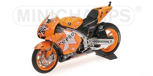 Schaalmodel 1:12 Honda RC212V #26 Dani Pedrosa Repsol Honda Team MotoGP Aragon 2011 Minichamps