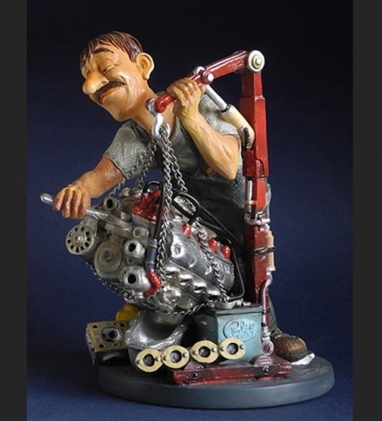 Guillermo Forchino Car mechanic 'small'