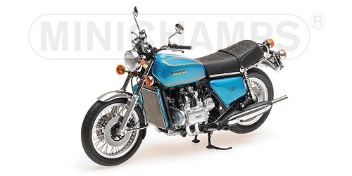 Schaalmodel 1:12 Honda Gold Wing 1975 Turquoise Minichamps