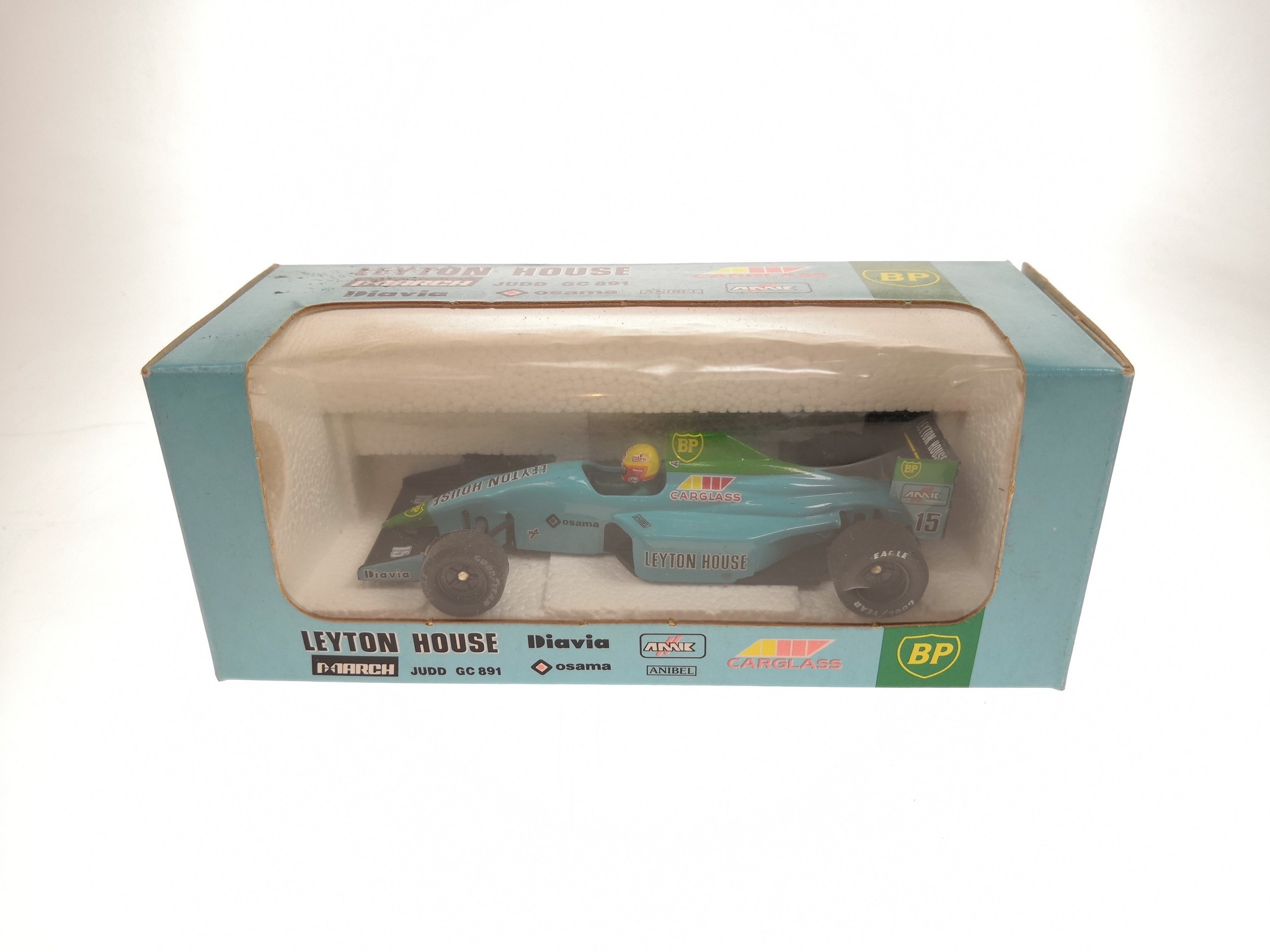 Schaalmodel 1:43 Leyton House GC891 #15 Mauricio Gugelmin Onyx