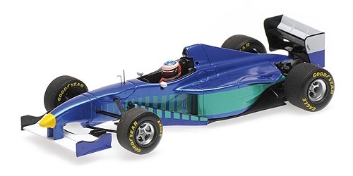 Schaalmodel 1:43 Sauber Ferrari C16 Michael Schumacher - Test Fiorano 12 september 1997  Minichamps