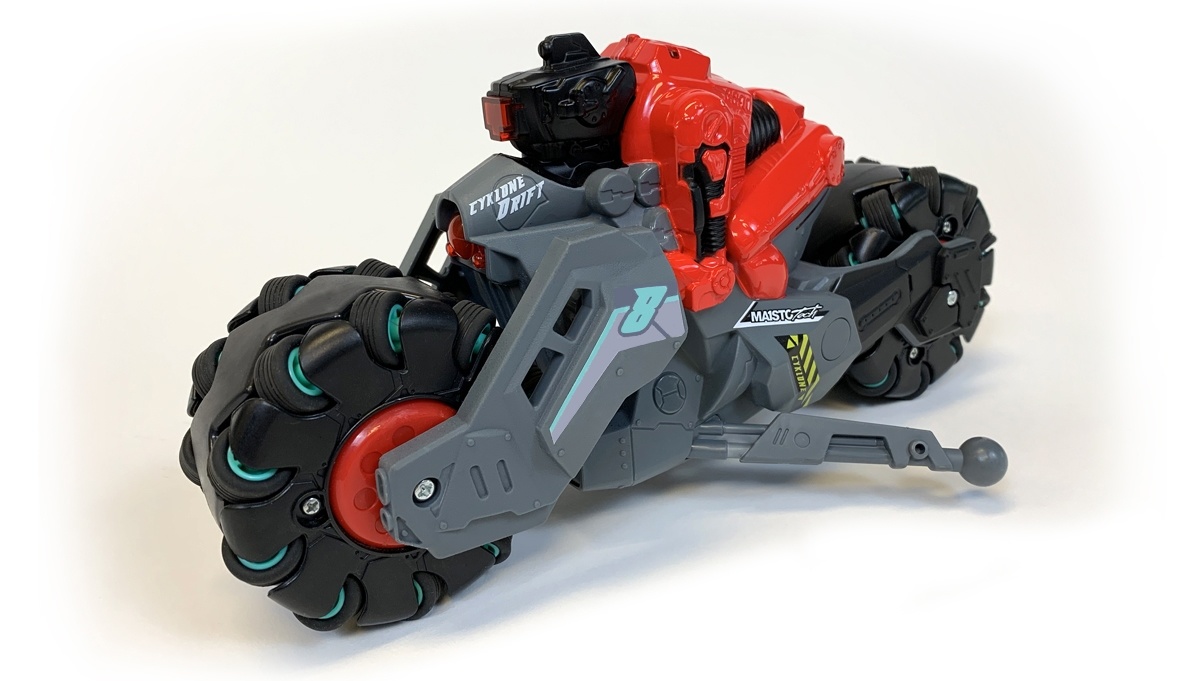 Radiografisch bestuurbaar 1:14 R/C Cyklone Drift - Drift motor Maisto Tech