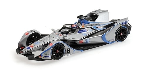 Schaalmodel 1:43 Dallara Formula E Season 5 - Venturi Formula E team -  #48 Edoardo Mortara Minichamps