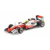 Schaalmodel 1:43 Dallara Mercedes F317 #4 Mick Schumacher 2018 Minichamps