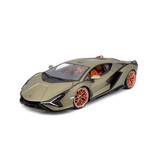 Schaalmodel 1:18 Lamborghini Sián FKP 37 Mat groen Bburago