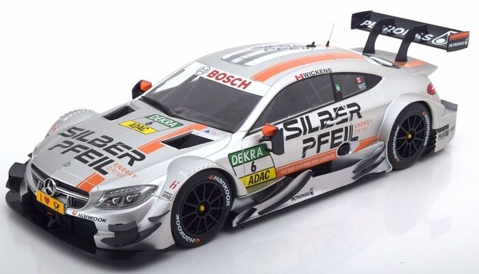Schaalmodel 1:18 Mercedes-AMG C63 DTM #6 Robert Wickens 2016 AutoCult