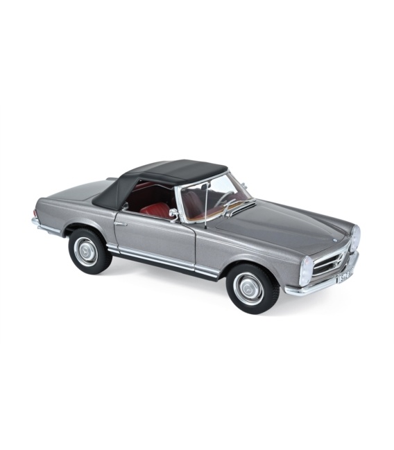 Schaalmodel 1:18 Mercedes-Benz 230SL 1963 Anthracite Metallic Norev
