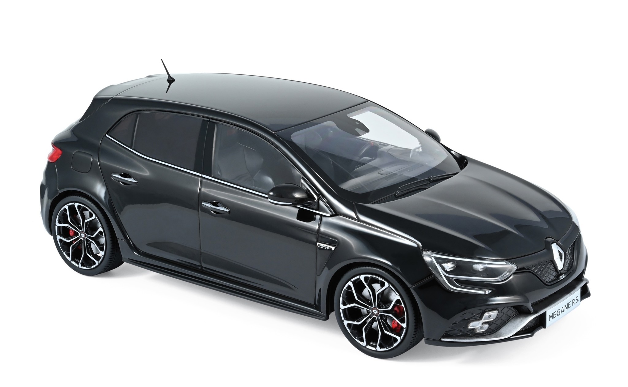 Schaalmodel 1:18 Renault Megane R.S. 2017 Zwart Norev