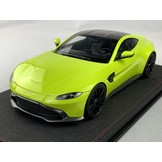 Schaalmodel 1:18 Aston Martin Vantage 2018 Lime Green FrontiArt