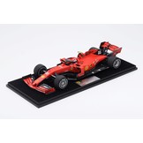 Schaalmodel 1:18 Scuderia Ferrari SF90 - Charles Leclerc #16 2nd place Singapore GP 2019 - Looksmart