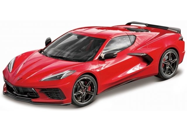 Schaalmodel 1:18 Chevrolet Corvette Stingray C8 2020 Red