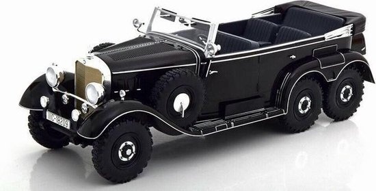Schaalmodel 1:18 Mercedes G4 (W31) Black Modelcar Group