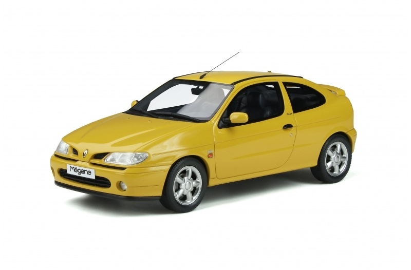 Modellauto 1:18 Renault Megane Mk1 Coupe 2.0 16V Jaune Tournesol OttoMobile