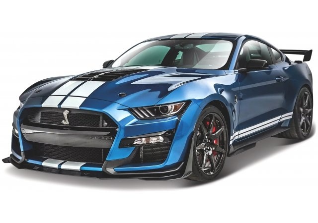 Schaalmodel 1:18 Ford Mustang Shelby GT500 Blauw Maisto