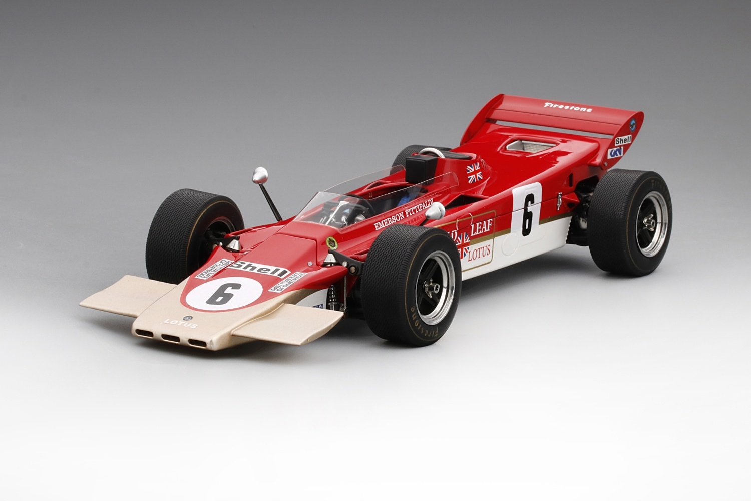 Modellauto 1:18 Lotus 56B #6 Emerson Fittipaldi, 1971 Race of Champions True Scale Models