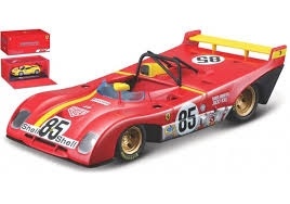 Modellauto 1:43 Ferrari 312 P #85 1972 Bburago