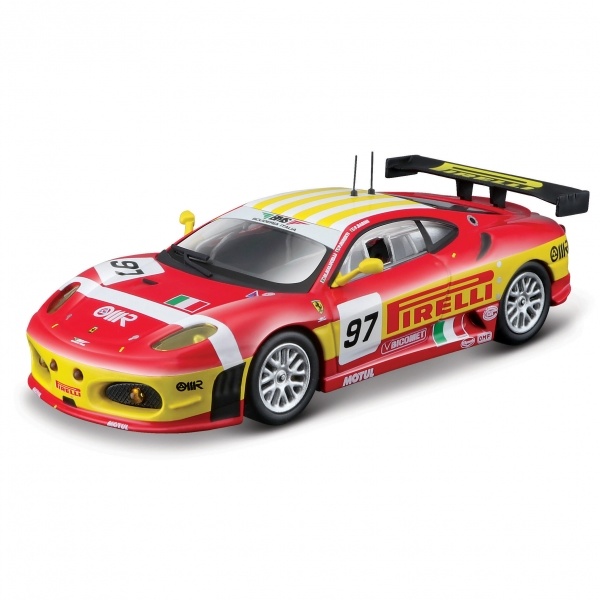 Modellauto 1:43 Ferrari F430 GT2 2008 #97 Bburago