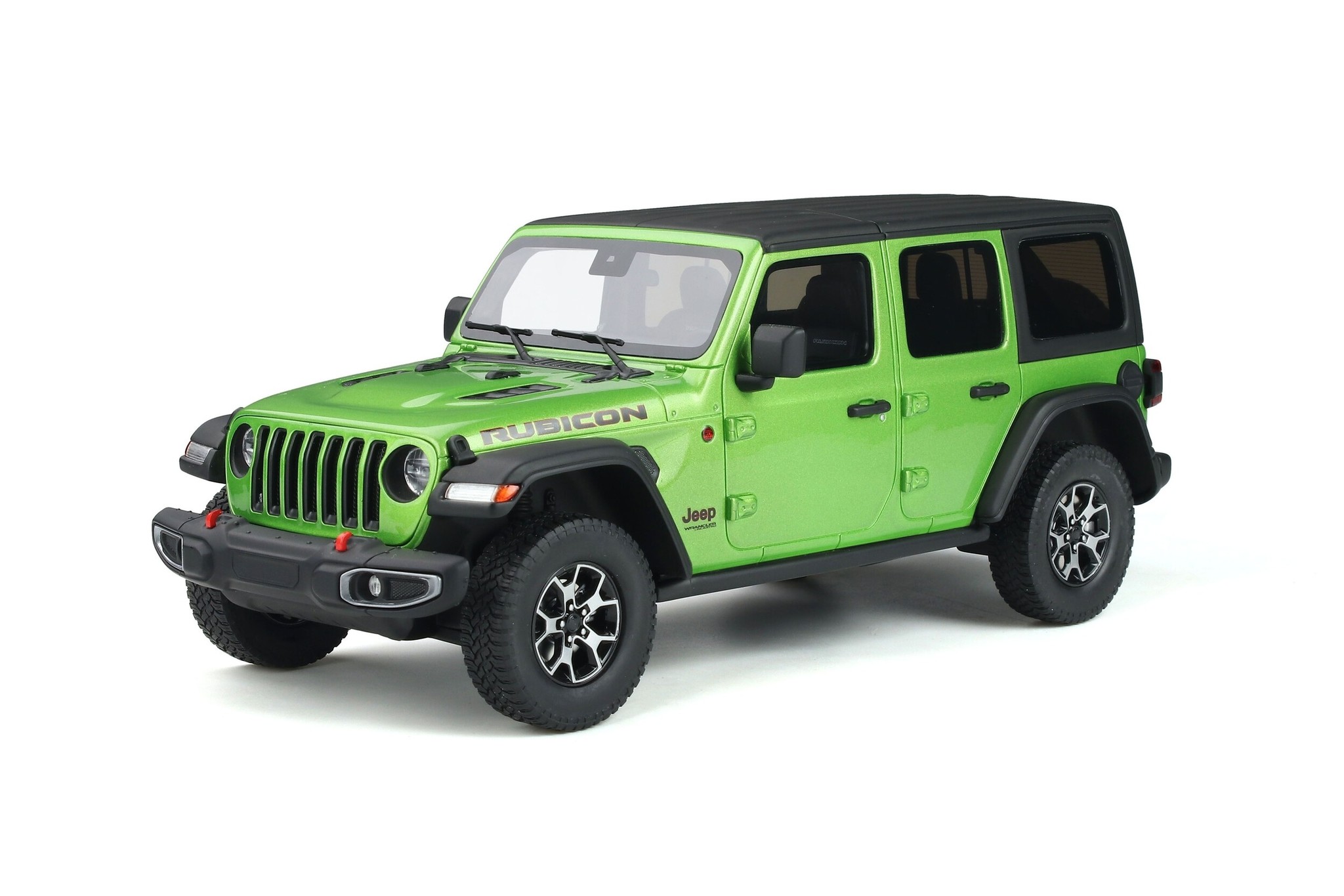 Modellauto 1:18 Jeep Wrangler Rubicon 2019 'Mojito Green' GT Spirit