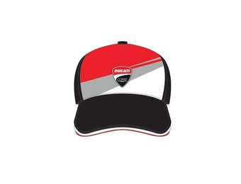 Ducati Badge Patch Tricolor Front Baseball Cap
