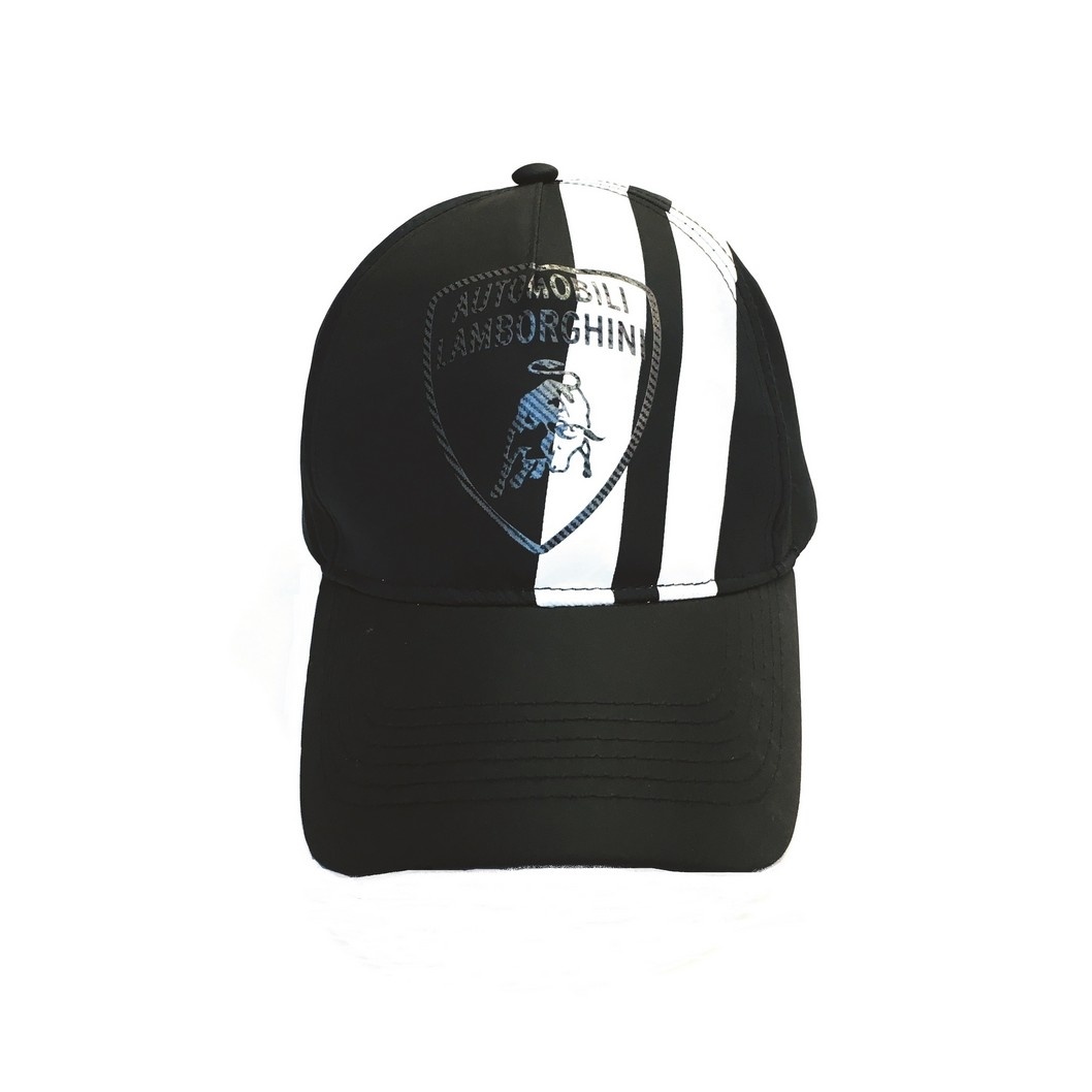 Lamborghini 2020 Carbon Logo Striped Cap