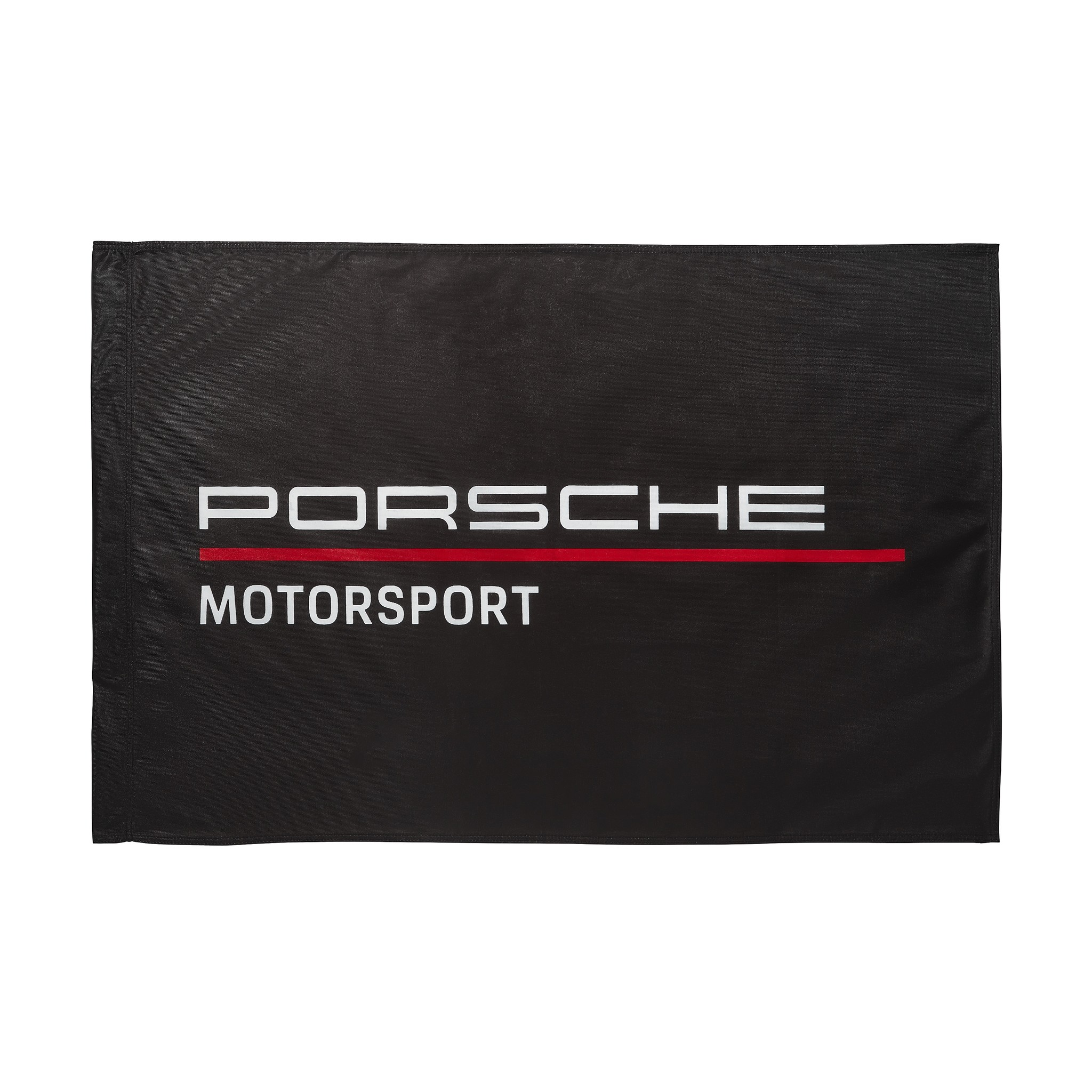 Porsche Motorsport 'Fan' Flag Black