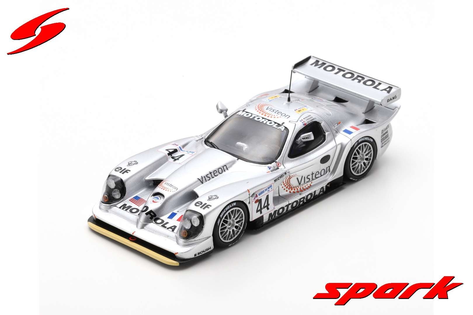 Scale Model 1:43 Panoz Esperante GTR-1 #44 Panoz Motorsports Inc. 24H Le Mans 1998 Spark
