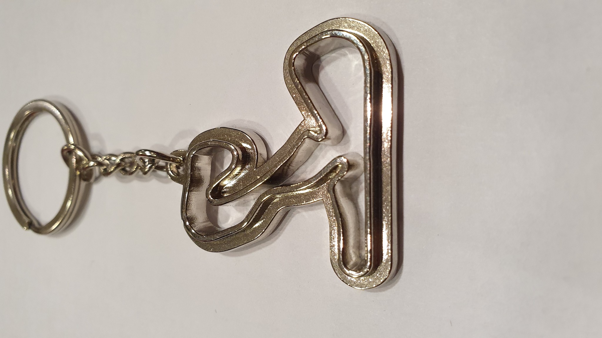Keychain Circuit Zandvoort steel