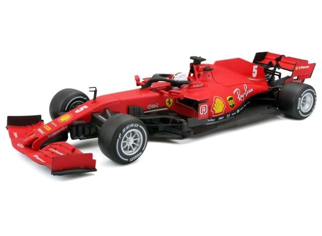Modell Auto 1:18 Scuderia Ferrari SF1000 #5 Sebastian Vettel 2020 Bburago