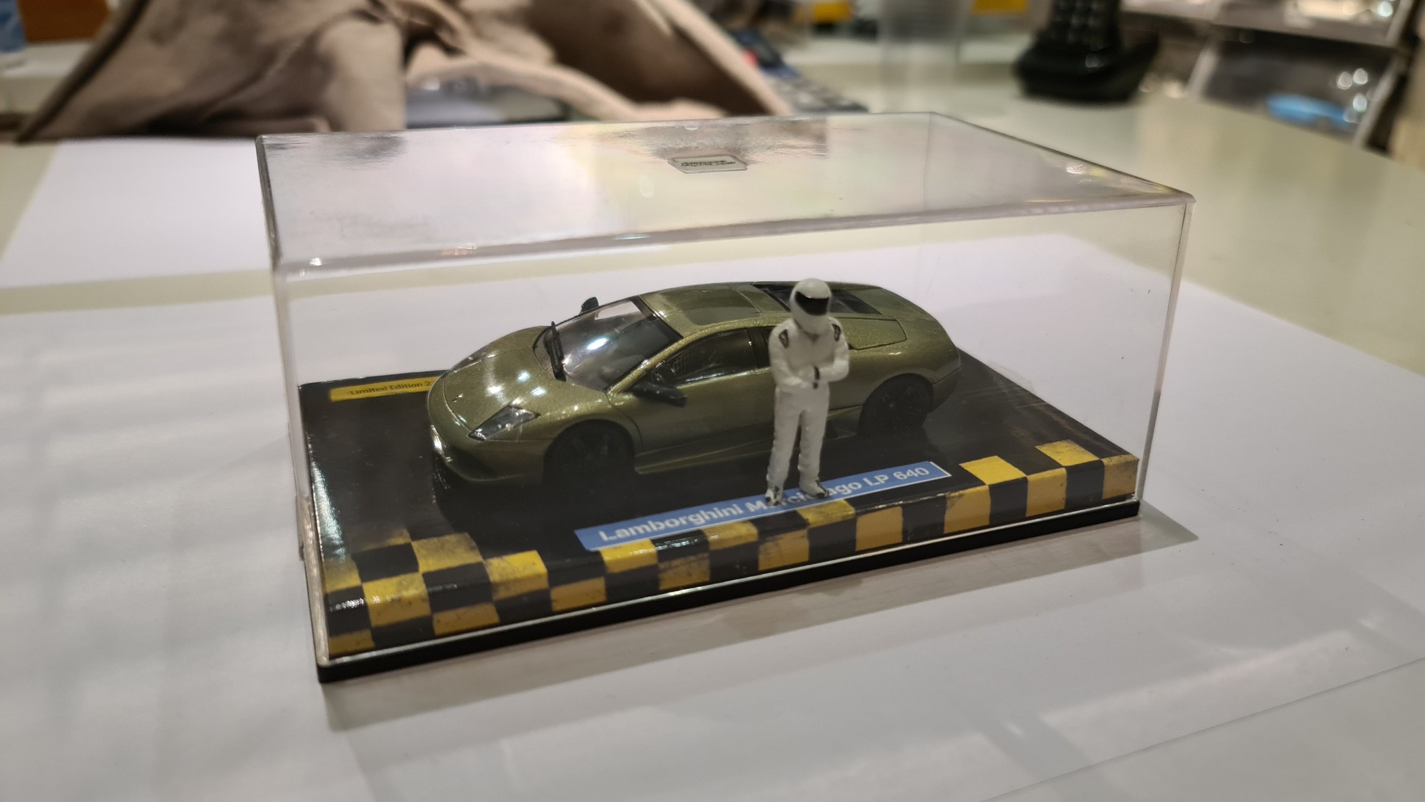 Schaalmodel 1:43 Lamborghini Murcielago LP640 'Top Gear special met Stig figuur' Minichamps