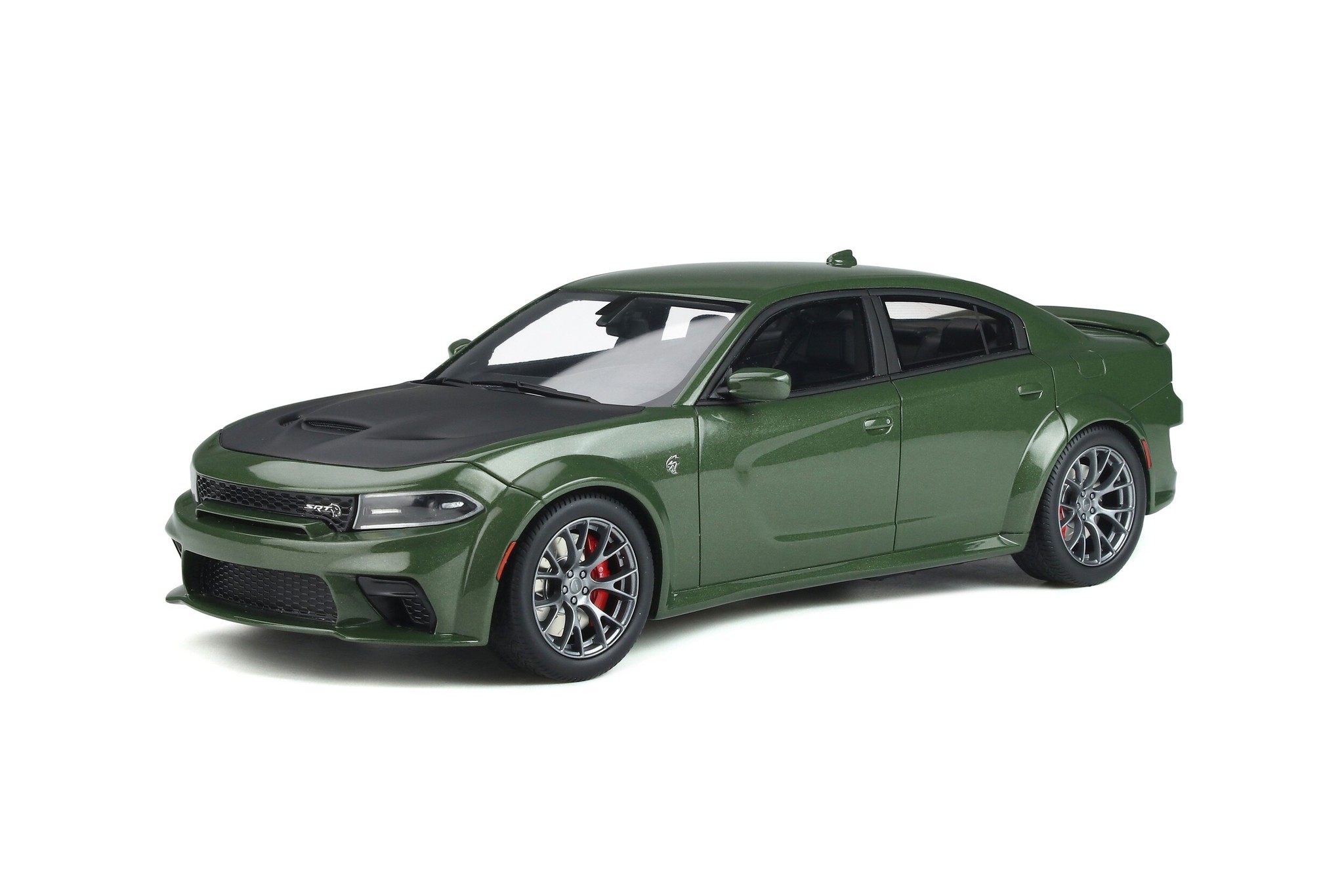 Scalemodel 1:18 2020 Dodge Charger Hellcat Widebody F8 'Green' GT Spirit