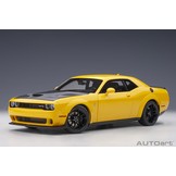 Scalemodel 1:18 Dodge Challenger SRT Hellcat Widebody 'Yellow' Autoart