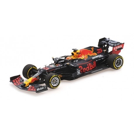 Scalemodel 1:43 Red Bull RB16 #33 Max Verstappen '3rd Place Styrian GP' Minichamps