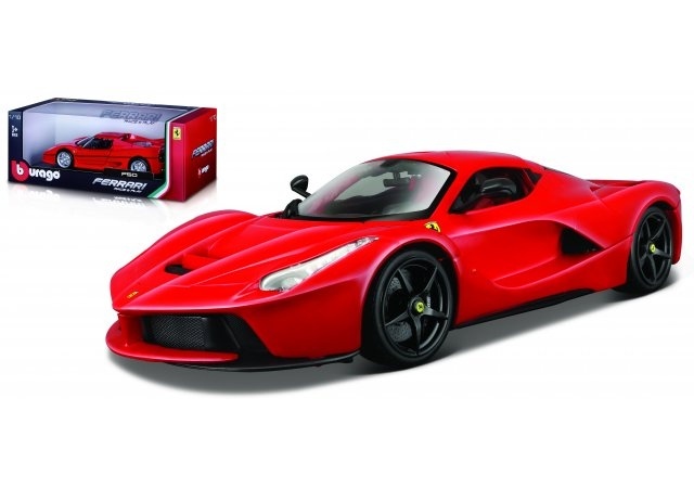 Schaalmodel 1:18 Ferrari LaFerrari Full Red Bburago