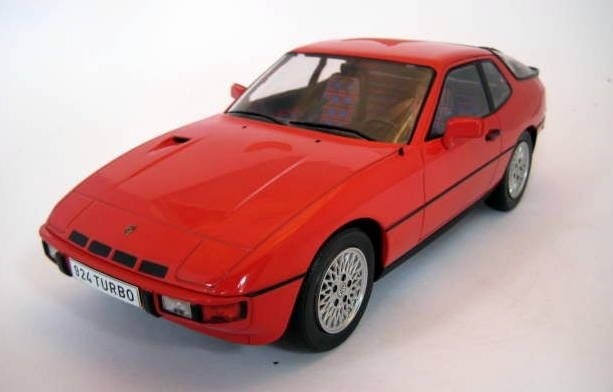 Modellauto 1:18 Porsche 924 Turbo 1979 Rot Modelcar Group