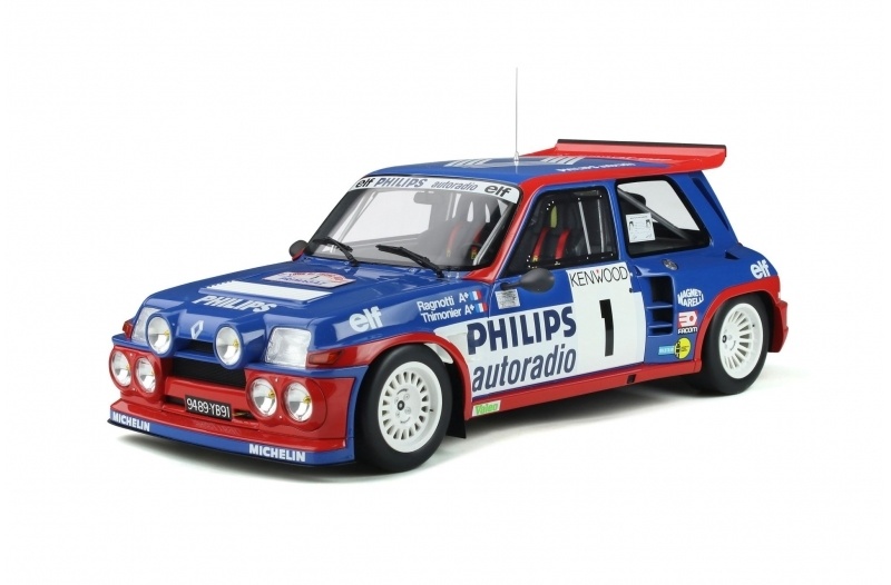 Scalemodel 1:12 Renault Maxi 5 Turbo 'Tour de France Auto 1985' OttoMobile