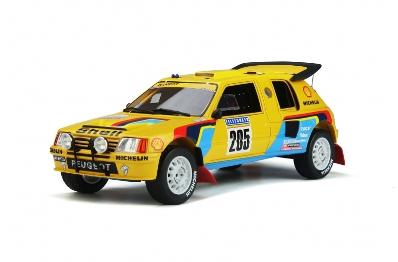 Modellauto 1:18 Peugeot 205 Grand Raid Dakar 1987 Ari Vatanen OttoMobile