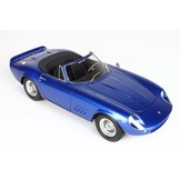 Modellauto 1:18 Ferrari 275 GTS/4 NART S/N 10453 Steve McQueen 1967 Blau BBR
