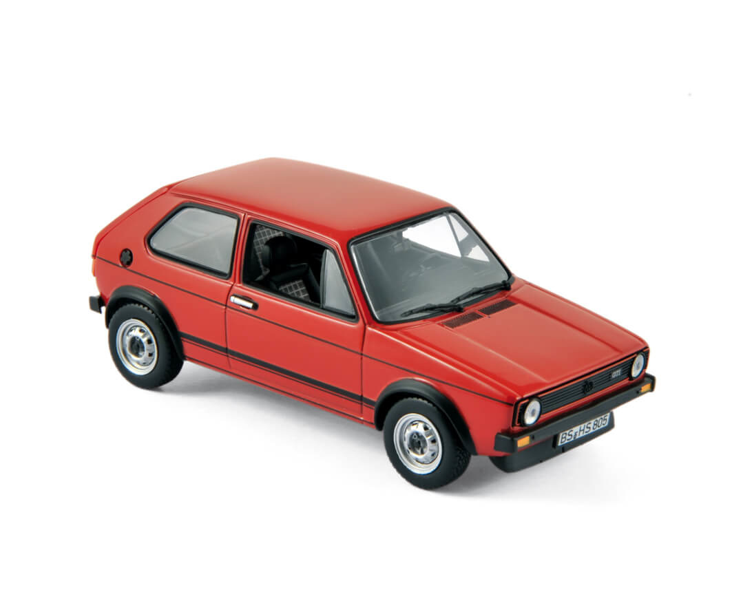 Schaalmodel 1:18 Volkswagen Golf GTi 1976 Rood Norev