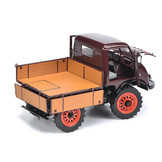 Scalemodel 1:18 Mercedes-Benz Unimog 401 with Westfalia-cabin Brown Schuco