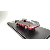 Schaalmodel 1:43 Fiat 1100 Abarth Boano Corsa Spider 1953 Zilver/Rood ABC Modello