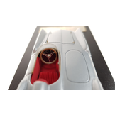 Schaalmodel 1:43 Fiat 1100 Abarth Boano Corsa Spider 1953 Zilver/Rood ABC Modello