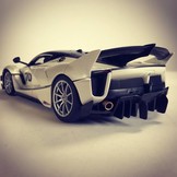 Schaalmodel 1:18 Ferrari FXX K Evoluzione #70 Bburago