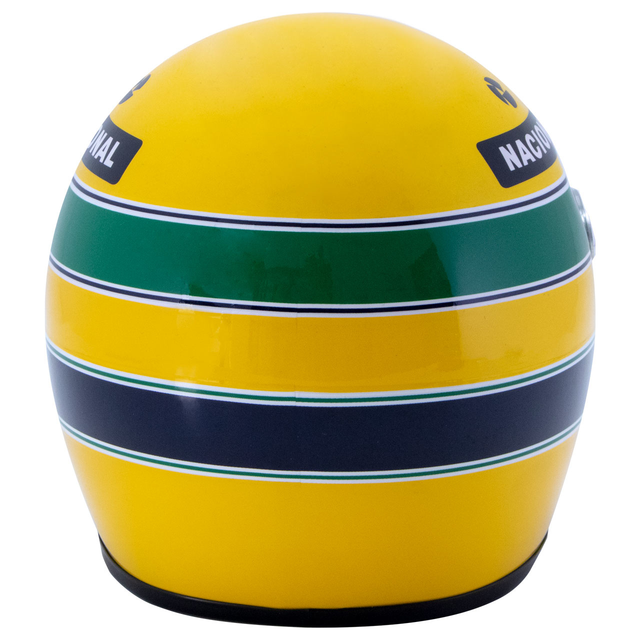 Schaalmodel 1:2 Mini helm Ayrton Senna 1988