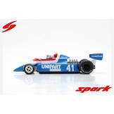 Schaalmodel 1:43 Ensign N180, Dutch GP 1980, #41 Geoff Lees Spark