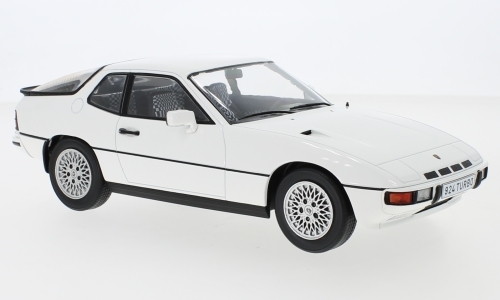 Modellauto 1:18 Porsche 924 Turbo 1979 Weiß Modelcar Group