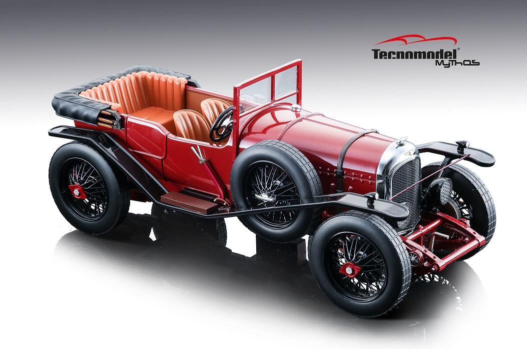 Schaalmodel 1:18 Bentley 3L Street Version 1924 Without Rooftop Tecnomodel