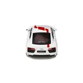 Schaalmodel 1:18 Audi R8 RWS white & red stripe GT Spirit