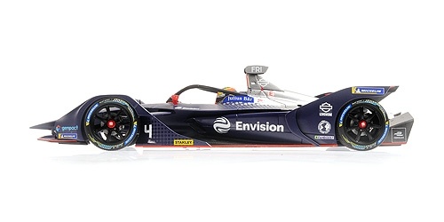 Schaalmodel 1:18 Envision Virgin Racing, Formule E Season 2018/ '19 #4 Robin Frijns Minichamps